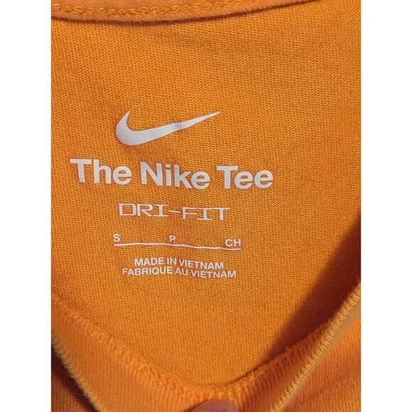 Nike Orange The Nike Tee Dri Fit Size Small - Picture 3 of 10